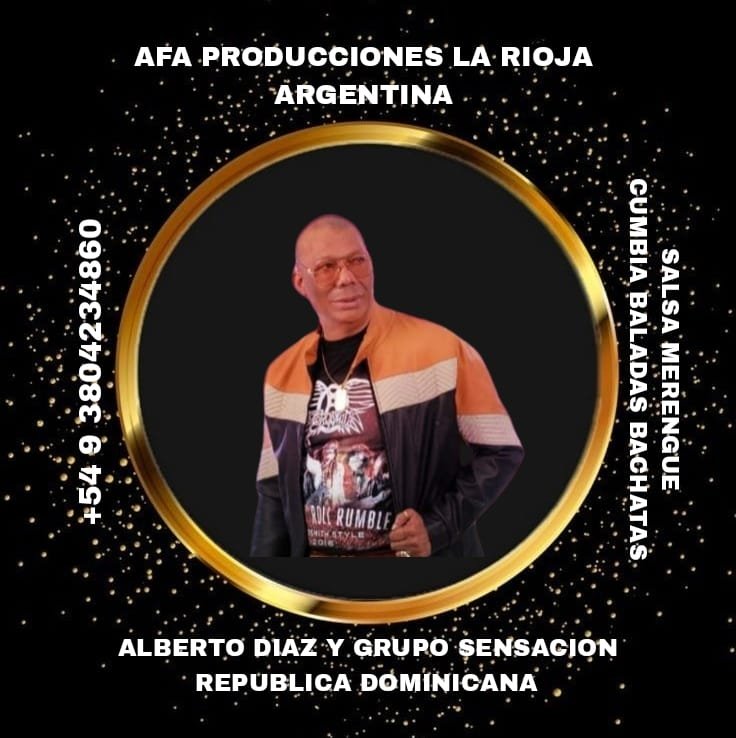 Alberto Diaz firma con AFA Producciones de La Rioja, Argentina.