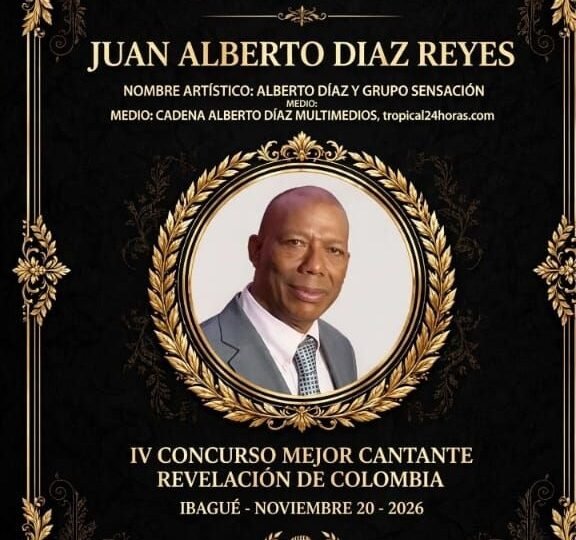 APECOL y Alcaldía de Colombia Condecorara con Honor y Causa al Dr. Alberto Diaz por 45 años en arte y comunicación.