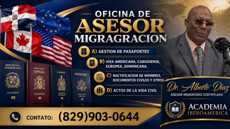 La Oficina de Asesoria Migratoria esta a tus ordenes, llamanos o pauta tu consulta online y personal.