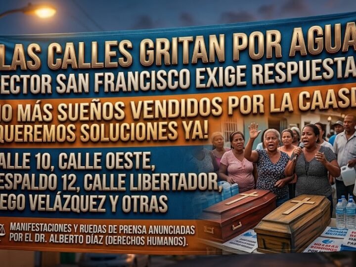 LA COMUNIDAD DE BUENOS AIRES, HERRERA, SUFRE GRAVE ESCASEZ DE AGUA; TUBERÍAS ROTAS POR OBRAS GUBERNAMENTALES AGRAVAN LA CRISIS