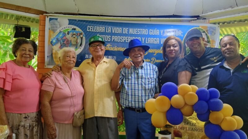 Prof. Anibal Garcia Duverge celebra a todo lo alto su cumpleaños en residencia campestre de SC